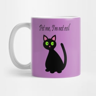 Cute Black Cat Mug